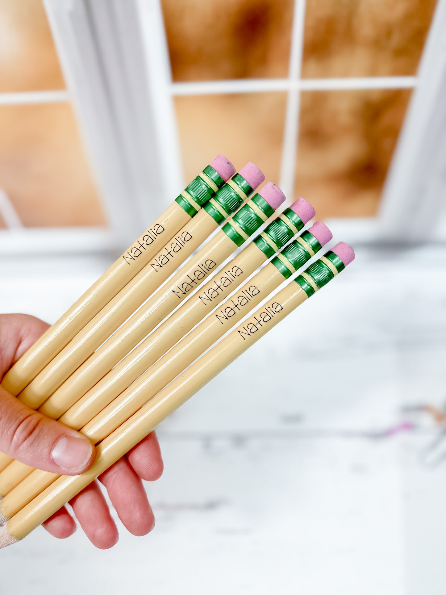 Personalized Toddler Pencils – Set of 6