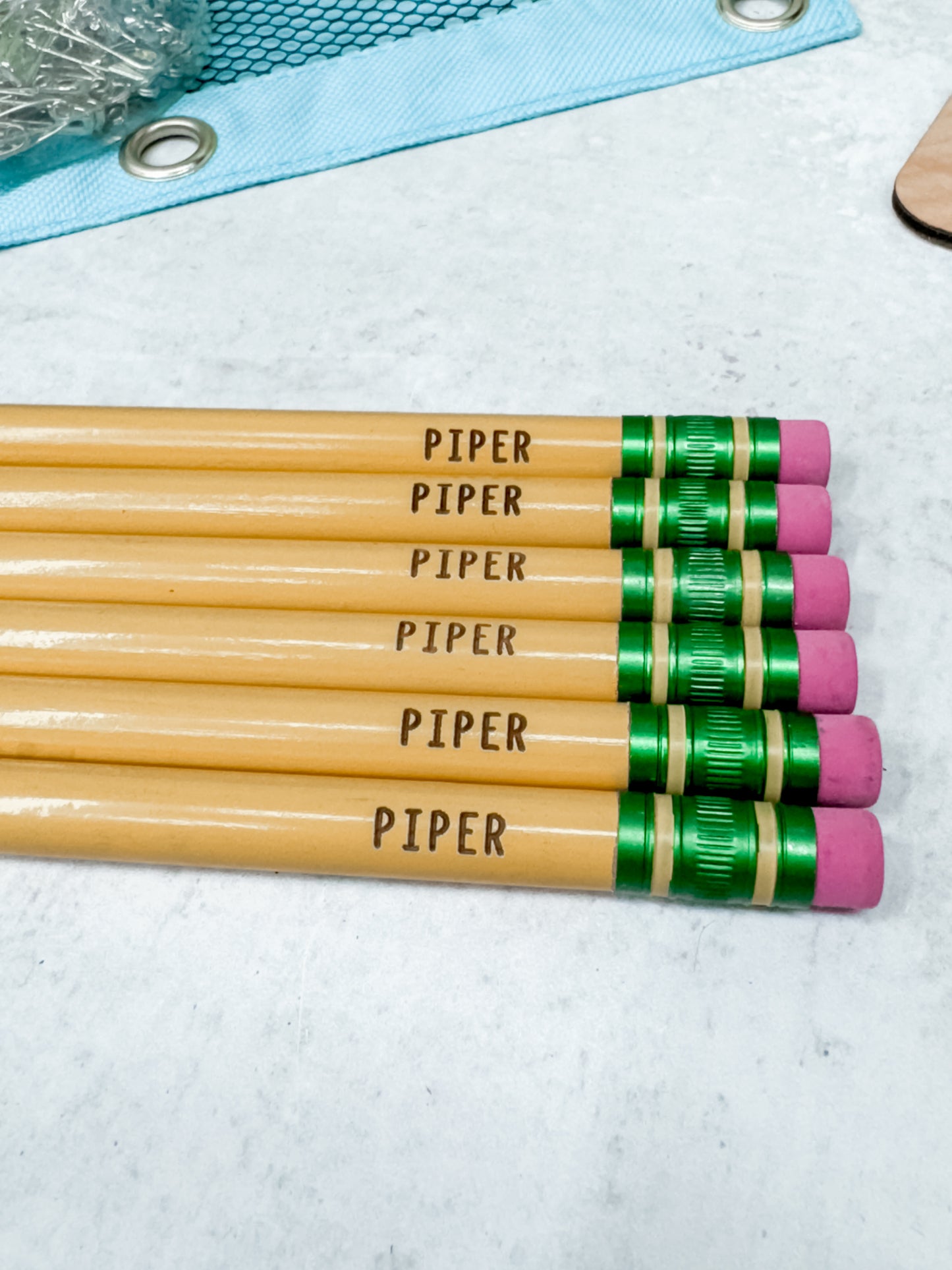 Personalized Toddler Pencils – Set of 6