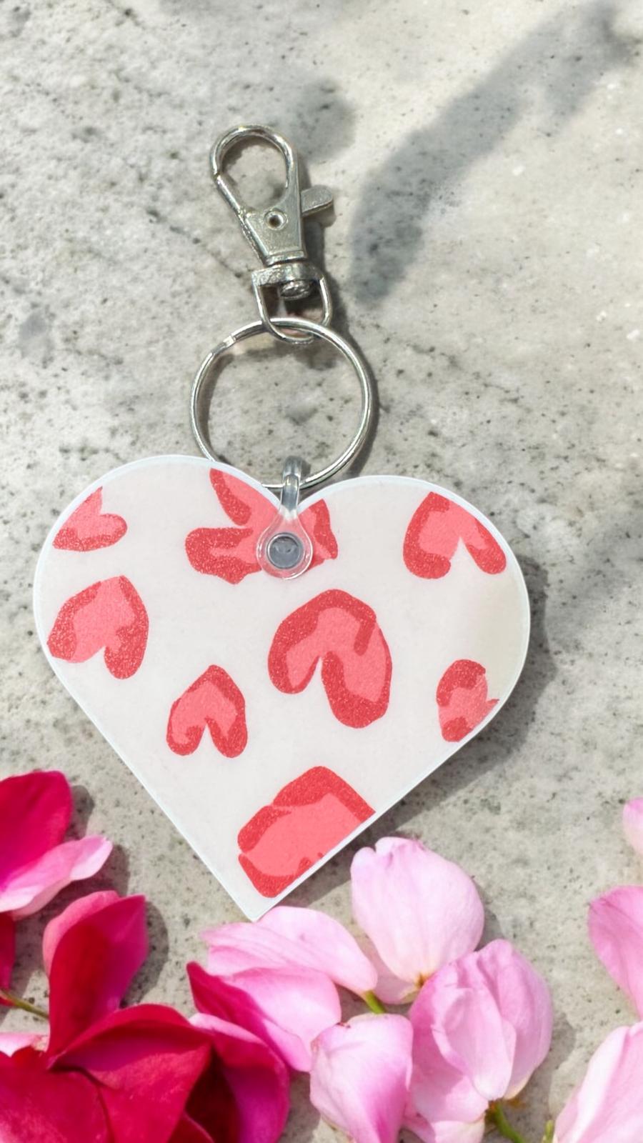 Acrylic Love Keychains